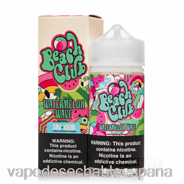 Vape España Sandia Wave - Beach Club - 100ml 3mg